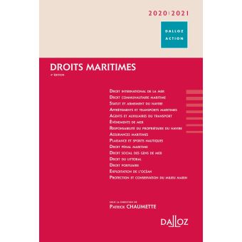 Droits Maritimes - 4ème éd. Dalloz Action