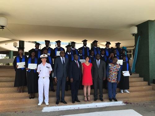 Remise des diplômes du M2DSAMO à l'ISMI - Abidjan