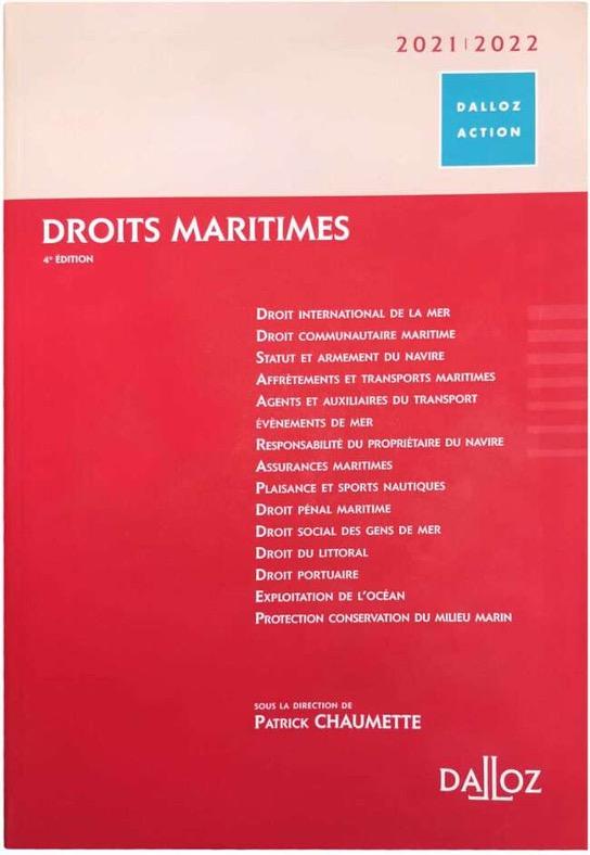 Droits Maritimes - Centre De Droit Maritime Et Océanique